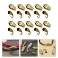 thumbnail image 3 of 10 Pairs Crafts Snake Head And Tail Alloy Jewelry Findings Toggle Clasps for Jewelry Making, 3 of 7
