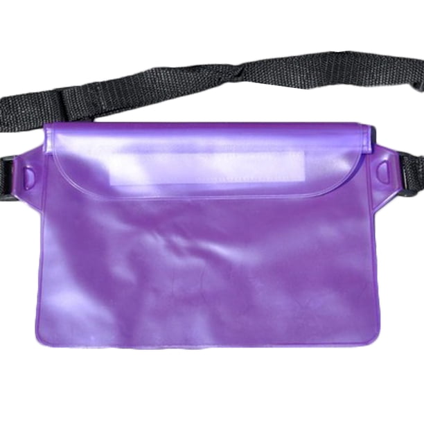 Xihbxyly Bolsa de Natación de Pvc, Correa Impermeable para La Cintura, Protección Flotante para Teléfono y Billetera, Diseño Compatible con Pantallas, Segura para Viajes y Aventuras Al Aire Libre, Ta