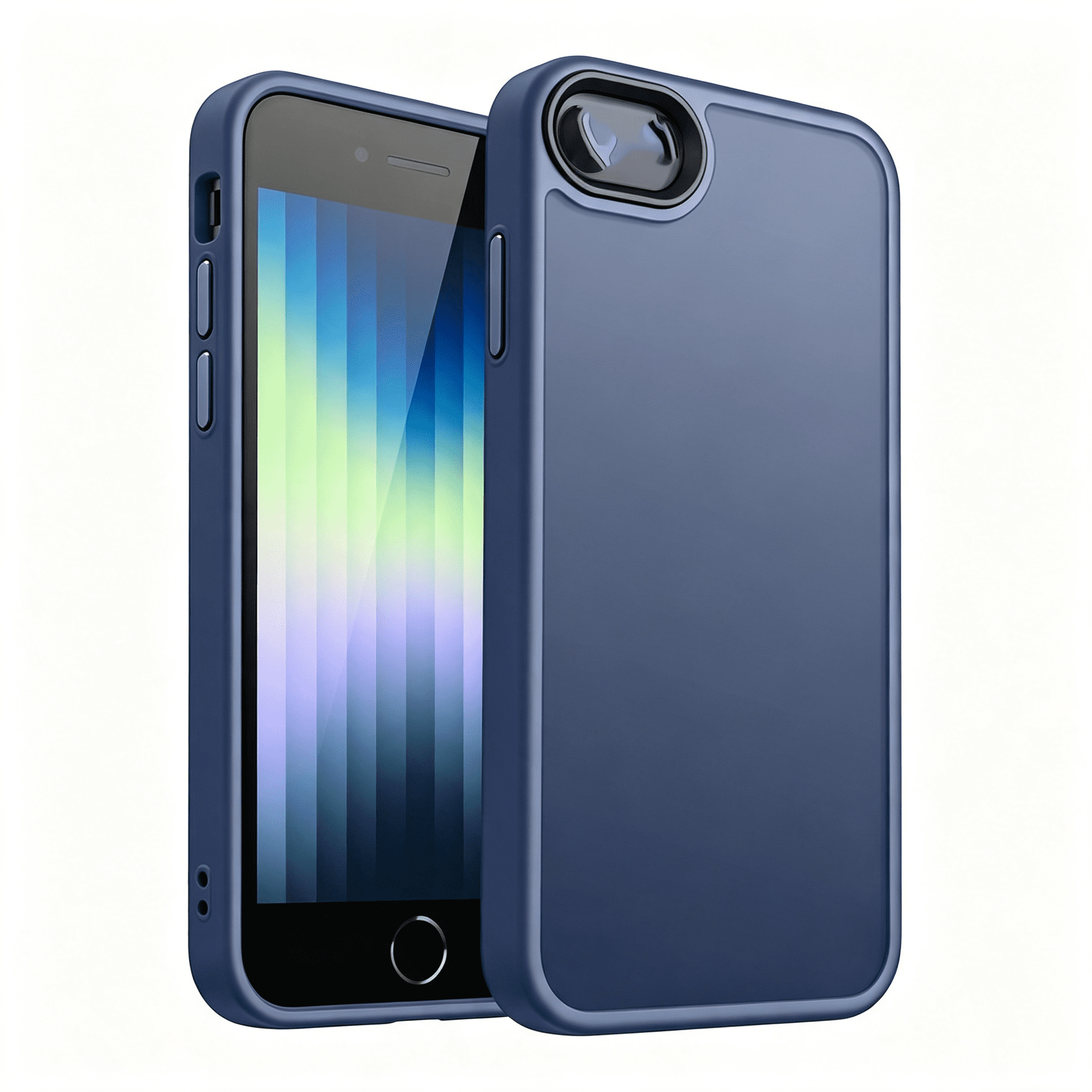 KUMEE Shockproof for Iphone 8/7 & Se (3Rd/2Nd Gen) Case, Iphone 8 Case, Deep Blue