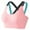 Pink##1, variant on Jsaierl Womens Sports Bras Wireless Yoga Training T-shirt Bra Seamless Padded Bralettes Stretch Lift Sports Bras