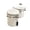 Off-white, variant on 40.6 oz Stainless Steel Coffee Canister with One-Way Valve – Airtight Coffee Bean Storage Container, Date Tracking Lid, with Scoop, for Dry Food, Coffee, Sugar and Pantry Organization