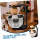 thumbnail image 4 of 1 Juego de cuenco para espuma de afeitar, cuenco de afeitar y soporte, Kit de afeitado para hombres, brocha de afeitar para Barba, cepillo para Barba masculino, espuma, 4 of 5