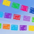 thumbnail image 6 of Mariachi Papel Picado Mexican Plastic Banner (10 Pack) - 10 x 10 Large Panels / 16 Feet Long - Great Mexican Party Decorations Prefect For Birthday, Party, and More by Ole Rico, 6 of 6