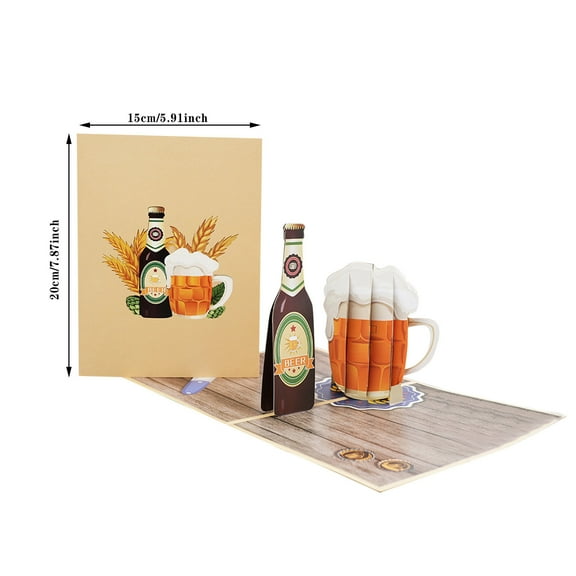 Fathers Day Gifts Clearance! Father'S Day Card Fathers Day Up Card Funny Fathers Day Cards for Husband Son Dad Envelope and Note Tag Included