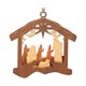 thumbnail image 5 of Wooden Nativity Decoration Christmas Wooden Hanging Decoration Star Christmas Scene Souvenir, 5 of 7