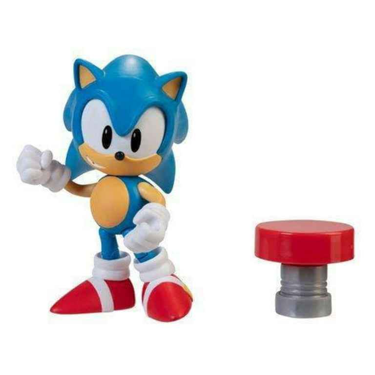 Jakks Pacific Sonic The Hedgehog Modern Sonic with Red Chaos Emerald Action Figure