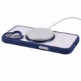 thumbnail image 5 of For iPhone 16 Plus Phone Case Ring Holder Kickstand PC+TPU Phone Cover - Blue, 5 of 5