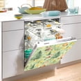 thumbnail image 2 of Yayeee Magnetic Dishwasher Cover for The Front Decoration Home Kitchen Machine Sticker Protector, Cartoon Forest Animals, 2 of 6