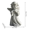 thumbnail image 3 of Elegant Fairy Tale Angel Sculpture Resin Statue for Home Bookcase Display and Living Room Crafts, 3 of 7