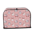 thumbnail image 2 of Daiia Girl Rabbit Pattern 2 slice Toaster Cover, Toaster Appliance Dust-proof Cover For Kitchen Small Appliance Dust Cover and Fingerprint Protection, 2 of 7