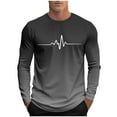 thumbnail image 2 of Blusas y camisas de manga larga con cuello redondo, moda casual para hombre, camisetas deportivas estampadas, blusas de manga larga con cuello redondo, camisas, blusas para hombre, blusa de poliéster, 2 of 5