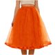 thumbnail image 5 of Faldas de Cintura Elástica para las Mujeres Multi Capa Colorida Gasa Media Falda Princesa Tutu para Partido Juego de Rol Verano, 5 of 6