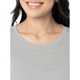 thumbnail image 4 of Fruit of The Loom Women's Boyfriend Top & Jogger Pajama Sleep Set, Sizes S-4X, 4 of 10