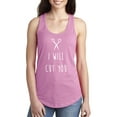 thumbnail image 1 of I Will Cut You Racerback Tank, 1 of 3