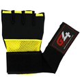 thumbnail image 3 of G4 Vision MMA Hand Wraps Quick Wrap Inner Gloves Gel Kick Boxing Muay EVA Knuckle Fight Training Gym (Small, Yellow Black)…, 3 of 4