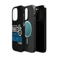 thumbnail image 2 of DistinctInk MagSafe Tough Case for Apple iPhone 13 Pro Max (6.7" Screen) - No Fear Mechanical Engineer is Here - Slim Profile Design, 2 of 6