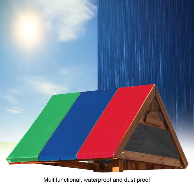 Auvent de Jardin Extérieur Couverture de Toit Balançoire Léger Durable Multifonctionnel Imperméable pour Terrasse Allée