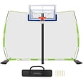 thumbnail image 1 of Red de protección para baloncesto ZivPlay de 12 x 10 pies con accesorios, 1 of 7