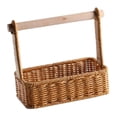 thumbnail image 3 of Cesta de almacenamiento portátil, organizador de cubiertos, cesta de frutas rectangular para uso doméstico, para refrigerios, sala de estar, baño, 215 cm x 115 cm x 20 cm, 3 of 8