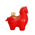 thumbnail image 2 of Figura de caballo, adorno de escritorio, recuerdo del año del caballo, escultura de caballo para mesa con XI Word, 2 of 9