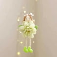 thumbnail image 2 of Spring Fairy Statue Flower Fairy Hanging Flower Fairy Statue Fairy Garden Decorations Suitable For Indoor And Outdoor Fairy Garden Accessories Home Decoration Hanging Pig for Car Rocking Ornament, 2 of 3