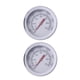 thumbnail image 1 of 2Pcs grill per bbq Termómetro Acero Inoxidable 50-350  degree C Indicador De Temperatura 5cm, 1 of 8
