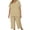 (Fashion 75)Khaki, variant on Aimik Ladies' Plus Size Plain Two-Piece Sets Short Sleeve V Neck Tops and Wide Leg Long Pants Oversized Womens Sets