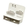 thumbnail image 1 of GROWTH TANK Desktop Organizer Card Holder Cave Board Stand for Desktop School Countertop White, 1 of 9