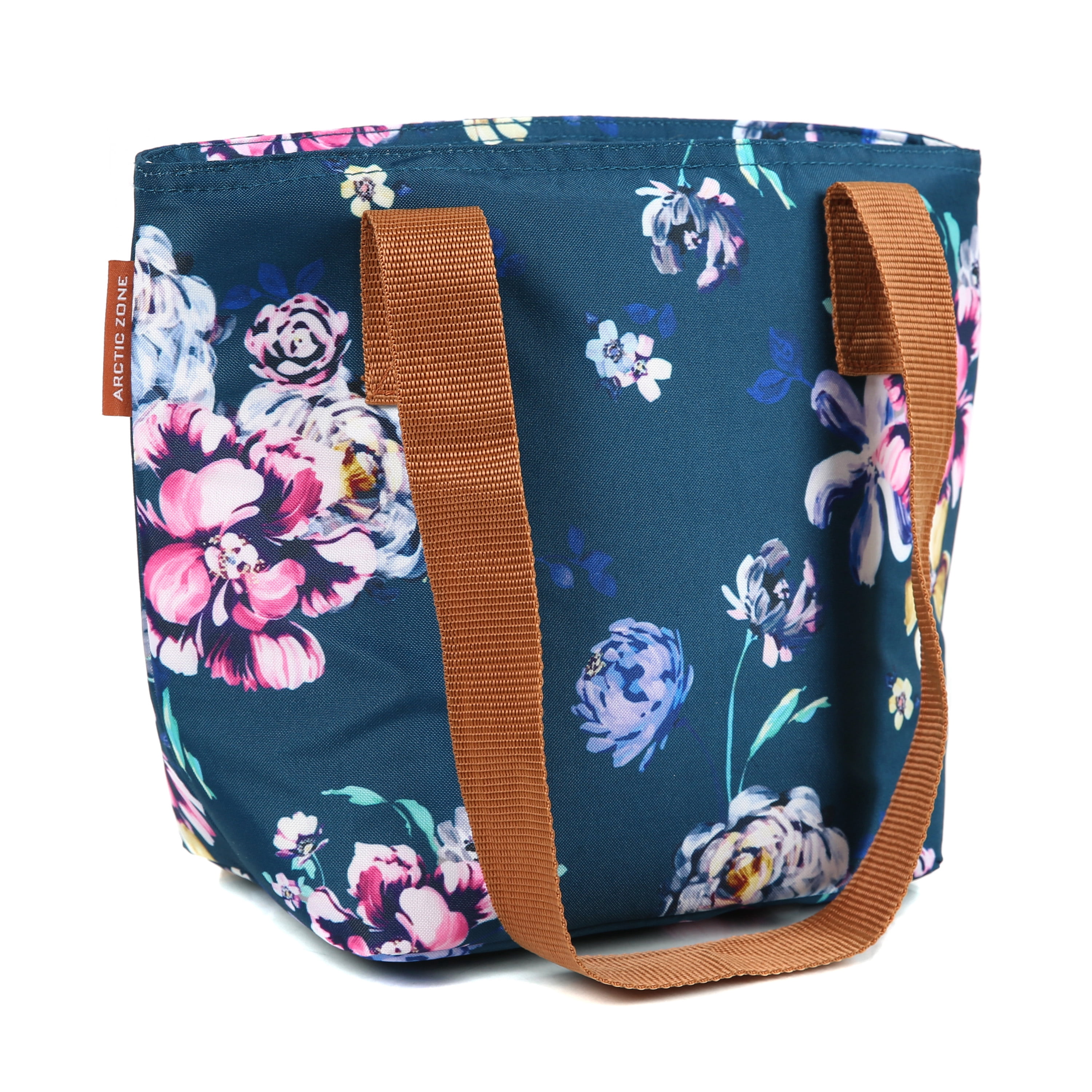 Arctic Zone Metropolis Lunch Tote, Lunch Bag For Women, Midnight Floral