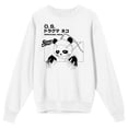 thumbnail image 5 of Shaman King Manga Xiong-Xiong Crew Neck Long Sleeve White Adult Sweatshirt-XXL, 5 of 7