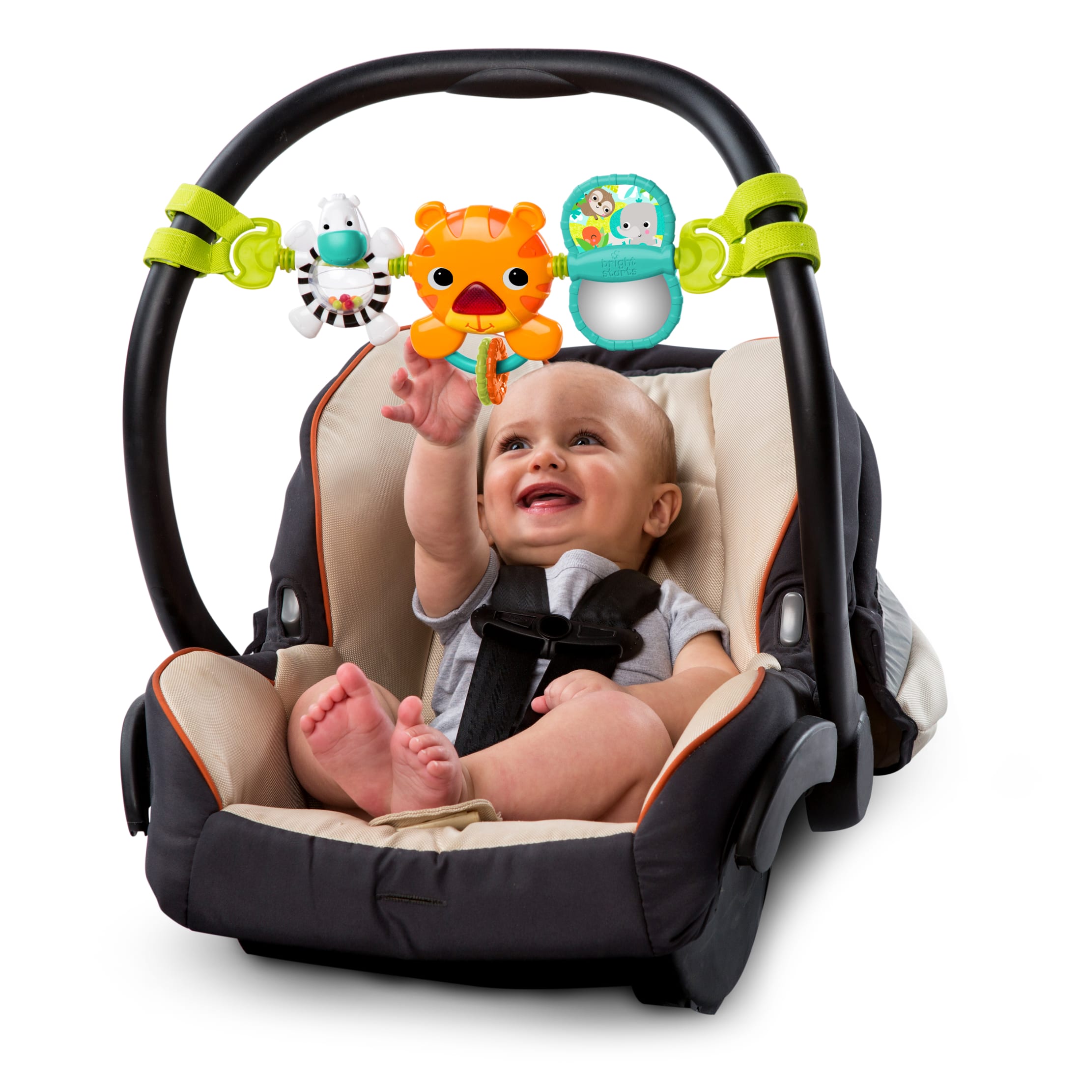 Bright Starts Take Along Musical Carrier Activity Toy Bar, Ages Newborn + - image 4 of 8