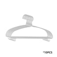 thumbnail image 2 of Extra Thick Non Slip Clothes Hangers Anti Shoulder Bump Wardrobe Hanger with Hooks for Drying Clothes Home Organization 10 Pack, 2 of 7