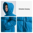 thumbnail image 5 of NOLDARES Boys' Heavyweight Puffer Jacket Fleece-Lined Brushed Microfiber Winter Coat Thick Coats for Kids(Blue,4-5 Years), 5 of 9