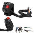 thumbnail image 1 of Handlebar Controller Switch, High Strength Left Right Handlebar Flameout Switch 22mm Waterproof Pair  For Motorcross For ATV For Motorbike, 1 of 8