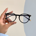 thumbnail image 2 of Gafas anti-luz azul Adecuadas para múltiples escenarios Marco pequeño y creativo redondo Marco de gafas para miopía, 2 of 6