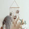 thumbnail image 3 of Room decor, Pictures Organizer Hanging Photo Display Macrame Wall Hanging Boho Home Decor, Mom Gifts, Grandma Gifts, Birthday Gifts, Friends Gifts, Gi, 3 of 3