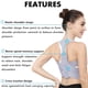 thumbnail image 4 of Corrector de postura para mujeres y hombres debajo de la ropa, cinturón de entrenamiento de postura para aliviar el dolor, cifosis, alineación de la columna -s brillar Juguete, 4 of 6