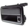 thumbnail image 2 of C/K FULL SIZE P/U 88-00 EXTERIOR FRONT DOOR HANDLE LH, Textured Black, Metal Lever/Plastic Bezel, 2 of 5