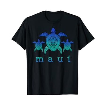 Maui - Hawaii Sea Turtles Hawaiian Scuba Diving Souvenir T-Shirt