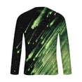thumbnail image 5 of Big and Tall T Shirts for Men S-4X Plus Size Long Sleeve Round Neck Tees Tops Trendy Shooting-Star Printed Loose Casual Pullover Comfort Tshirts Shirt, 5 of 5