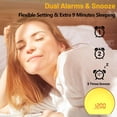 thumbnail image 4 of Reloj Despertador Magicteam Sunrise con 21 Sonidos y Luz Nocturna, 4 of 6