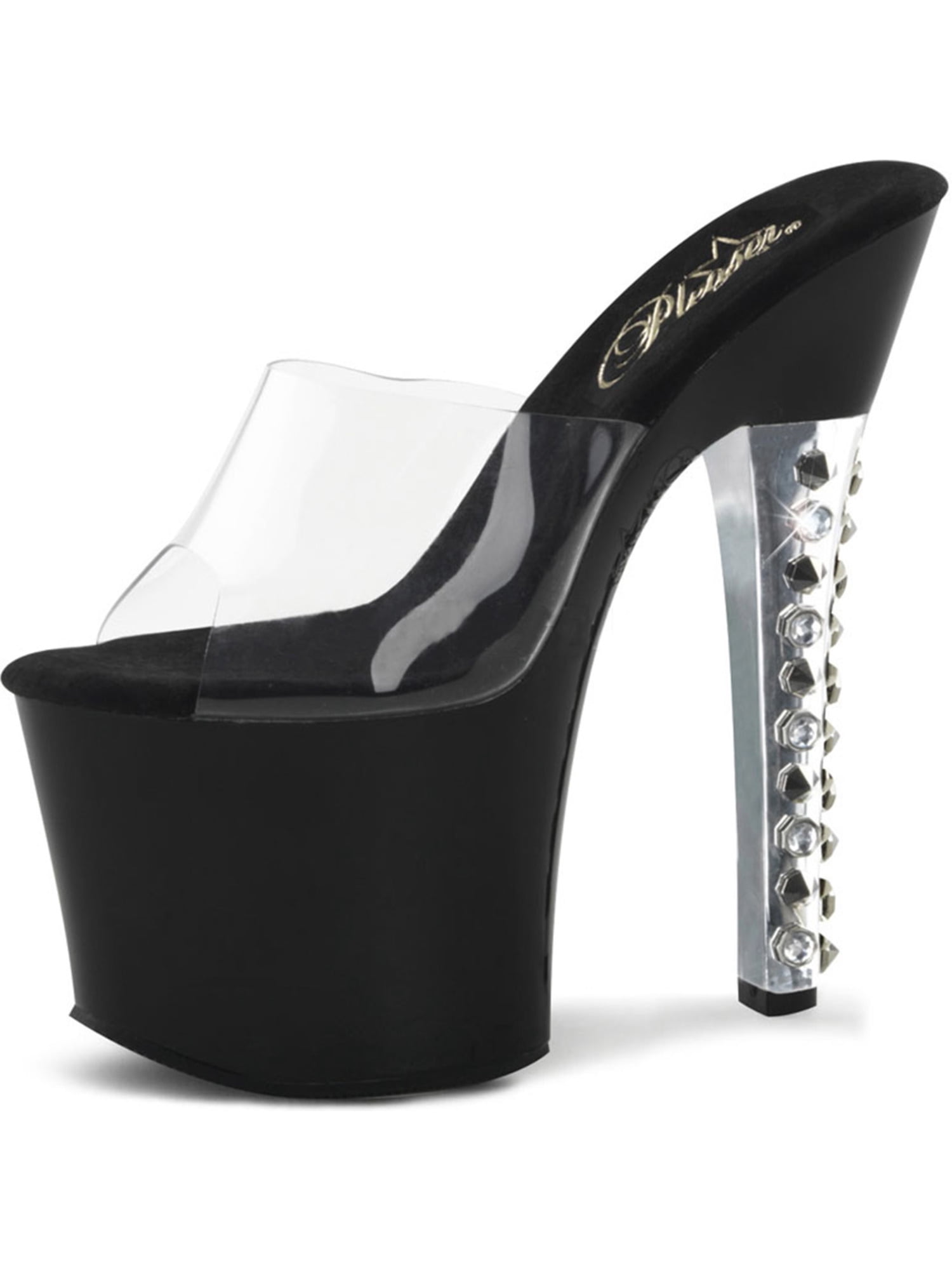 walmart silver heels