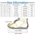 thumbnail image 3 of Gyujnb Kids Cotton Slippers Fluffy Plush 3D Cartoon Cow Full Face on Open Back Thick Soft Cushioned Sole Lined Warm Indoor Winter Daily House Footwear,5-5.5 Years, 3 of 9