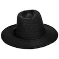 thumbnail image 4 of AERUSI Coco Keys Year Round Floppy Straw Sun Hat (Black), 4 of 7