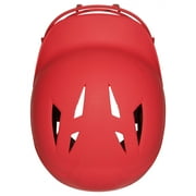 HX Rise Fastpitch Batting Helmet with Facemask, Large, Scarlet