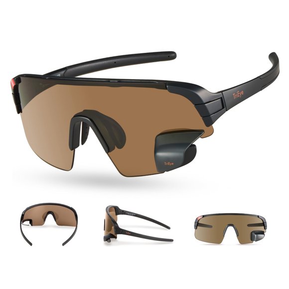 Lentes de Ciclismo TriEye con Espejo Retrovisor UV-400