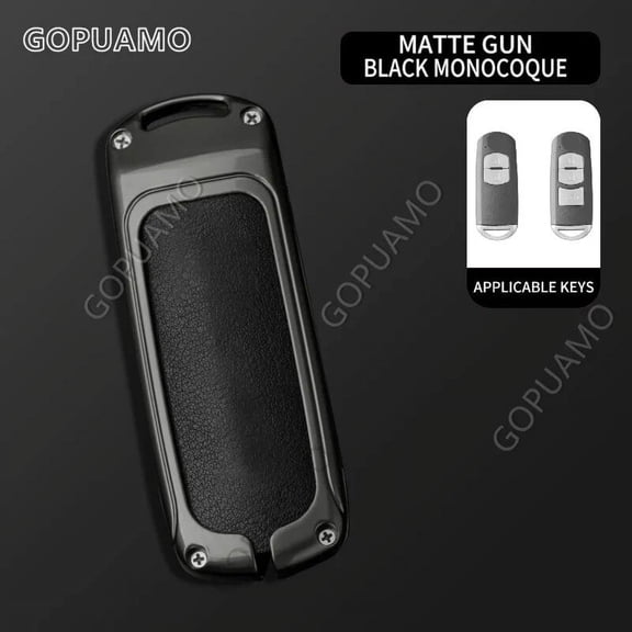 For Mazda A 2/3 buttons key case 3 2 6 CX3 CX5 CX30 CX8 CX9 MX5 Remote Control Protector Key Cover Zinc Alloy Car Key Case