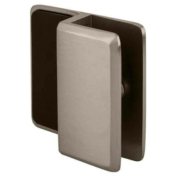 CRL DSBEV1BN Brushed Nickel Beveled Style Frameless Shower Door Stop