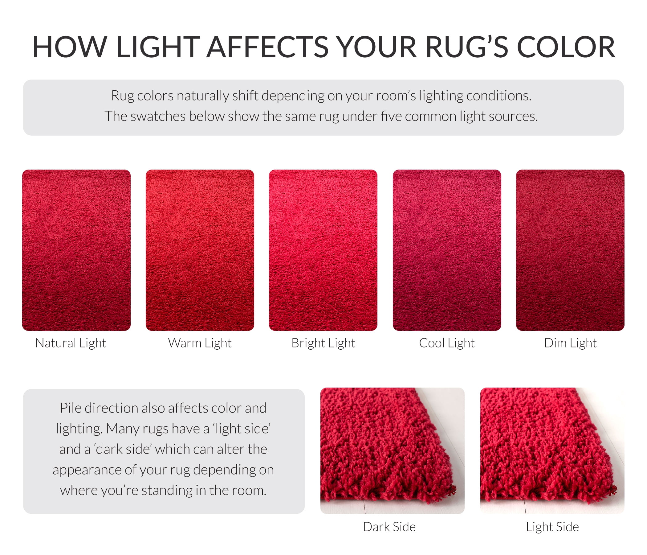Safavieh August Carlene Solid Plush Shag Runner Rug, Red, 2'3" x 14'
