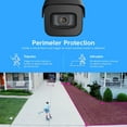 thumbnail image 3 of Amcrest UltraHD 4K (8MP) Outdoor Bullet Security IP POE Camera, 98ft NightVision, 2.8mm Lens, IP67 Weatherproof, 256GB MicroSD Recording, Black (IP8M-2496EB-V2), 3 of 7
